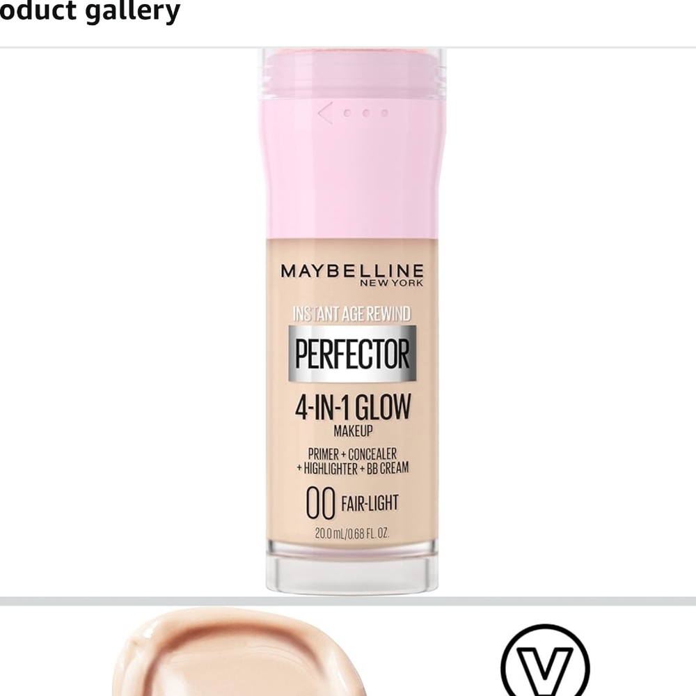 Maybelline Instant Age Rewind Perfector 4-in-1 Glow Makeup - Fair Light